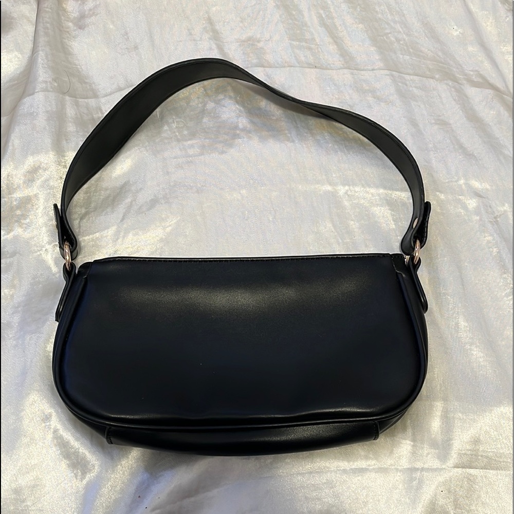 Small black shoulder bag